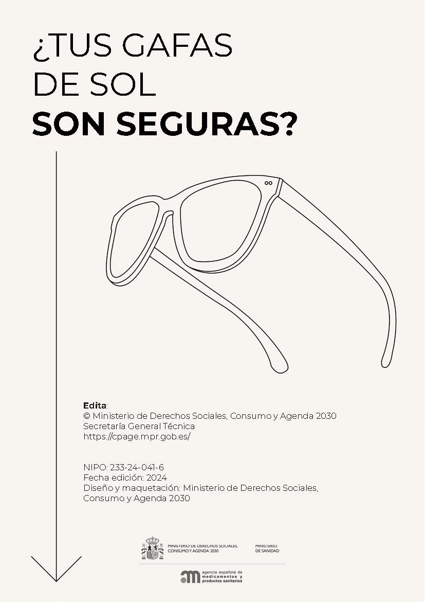 ¿Tus gafas de sol son seguras?