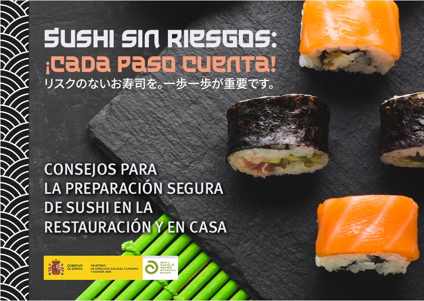 Sushi sin riesgos: ¡Cada paso cuenta!