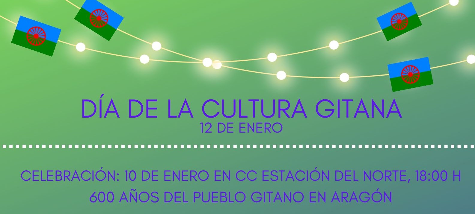 Cartel del día de la Cultura Gitana