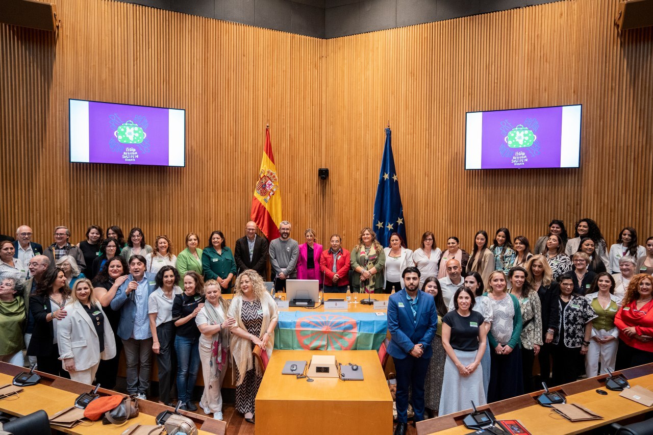 Imagen del Acto Conmemorativo por los 15 años de la Red Equi Sastipen Rroma