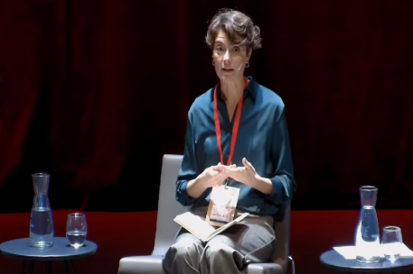 Rosa Martínez durante el Congreso