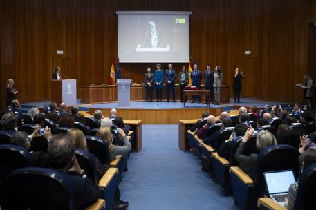 Fotografia de la toma de posesión de los altos cargos en el Ministerio de Derechos Sciales, Consumo y Agenda 2030