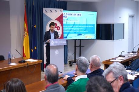 El ministro en su intervención