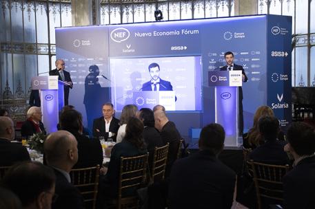 Pablo Bustinduy en el desayuno informativo organizado por Nueva Economía Fórum