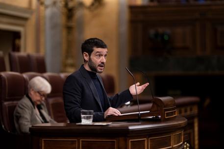 Pablo Bustinduy en la Tribuna del Congreso