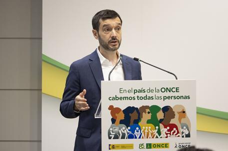 Pablo Bustinduy durante el discurso