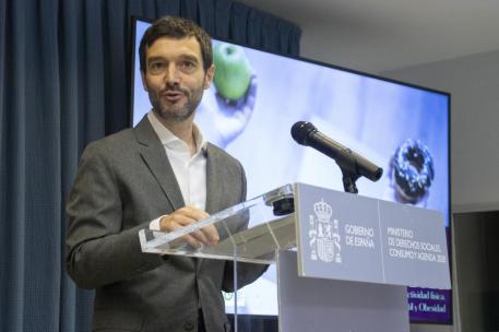 Pablo Bustinduy durante la rueda de prensa