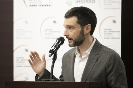 Pablo Bustinduy durante el discurso