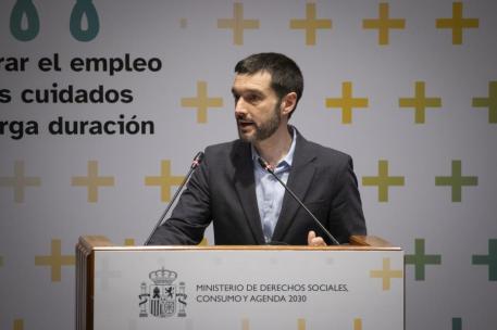 Pablo Bustinduy durante su discurso