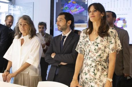 Bustinduy y la alcaldesa de Vitoria