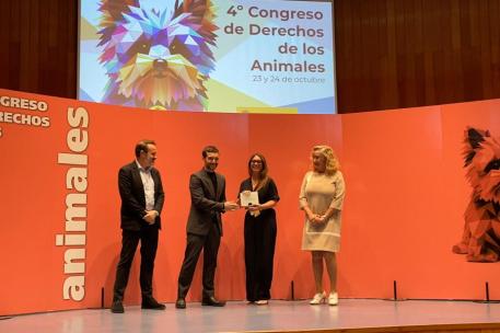 Bustinduy en el IV Congreso de Derechos de los Animales