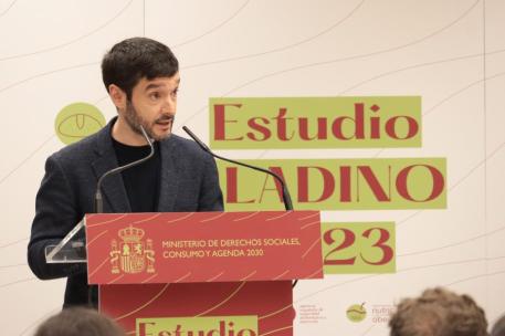 Pablo Bustinduy durante la rueda de prensa