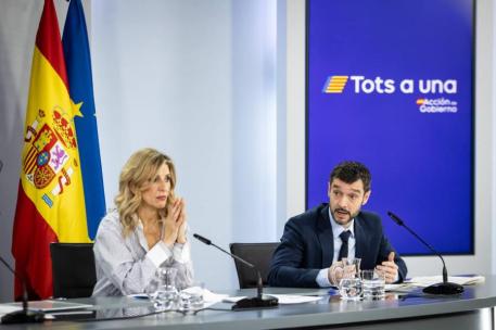 Pablo Bustinduy durante la rueda de prensa